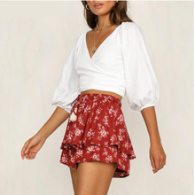 Load image into Gallery viewer, Ruffle Beach Shorts