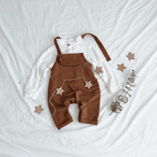 Load image into Gallery viewer, Toddler Overalls for kids zara fashion brown