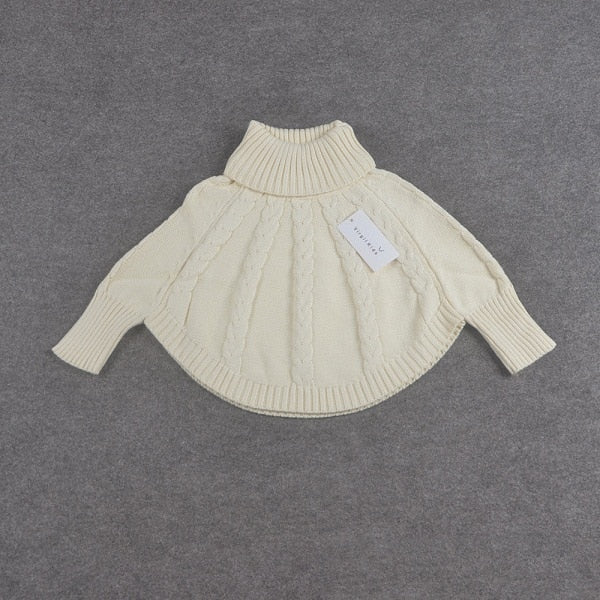 Turtleneck Poncho for kids zara fashion
