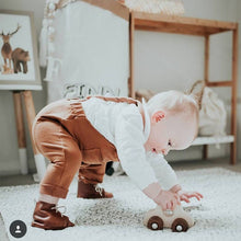 Load image into Gallery viewer, Toddler Overalls for kids zara fashion brown
