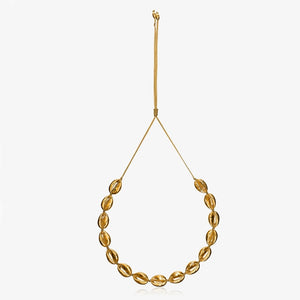 Golden Cowrie Necklace