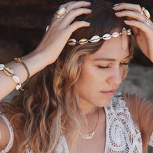 Load image into Gallery viewer, Golden Cowrie Necklace