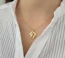 Load image into Gallery viewer, travel the world necklace fashion nova