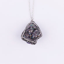 Load image into Gallery viewer, Druzy Quartz Necklace