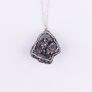 Druzy Quartz Necklace