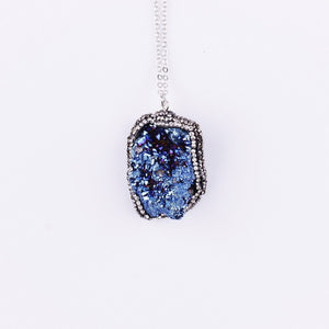 Druzy Quartz Necklace