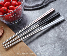 Load image into Gallery viewer, Stainless Steel Chopsticks