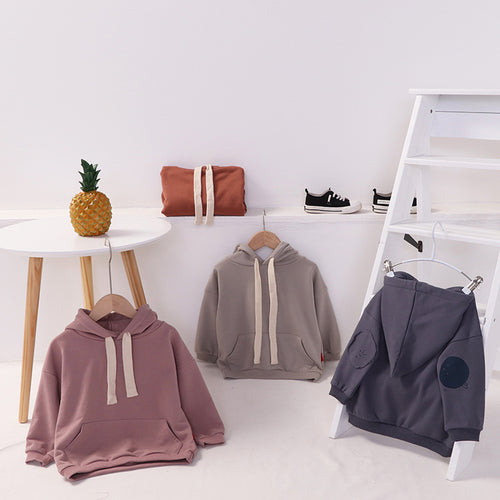January hoodie cotton materials children's fashion