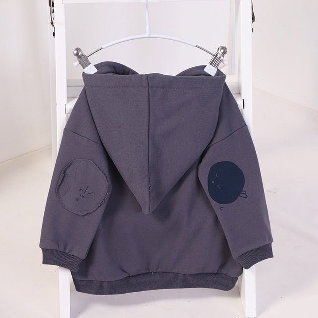 January hoodie cotton materials children's fashion