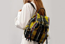 Load image into Gallery viewer, Tartan Backpack