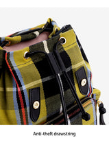 Load image into Gallery viewer, Tartan Backpack