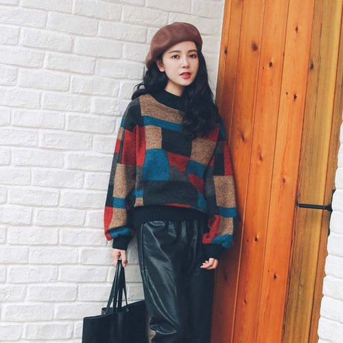 Vintage Mondrian Sweater