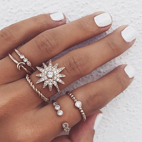 Bohemian Ring Set