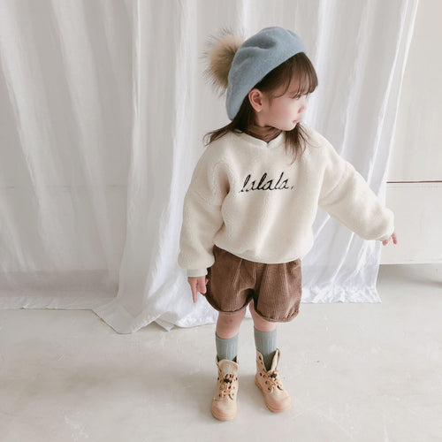 Stylish and warm La La La jumper for kids children's fashion