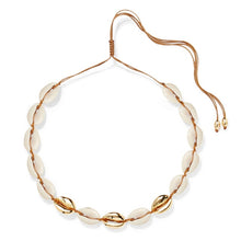 Load image into Gallery viewer, Golden Cowrie Necklace