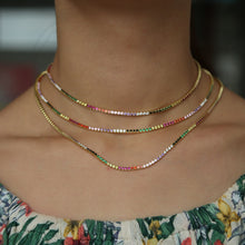 Load image into Gallery viewer, Rainbow Tennis Choker