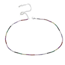 Load image into Gallery viewer, Rainbow Tennis Choker