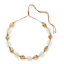 Load image into Gallery viewer, Golden Cowrie Necklace