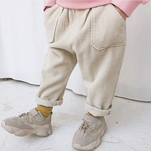 Corduroy Pants Kids Fashion NaKoho zara