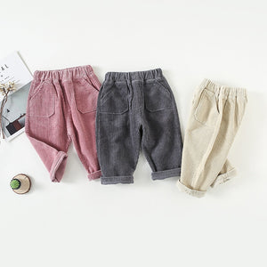 Corduroy Pants Kids Fashion NaKoho zara